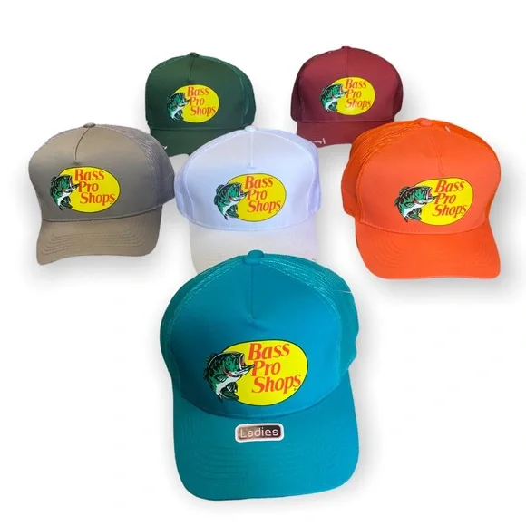 Bass Pro Shop Trucker Caps - Picture 2 of 7